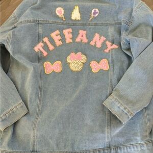 Custom Disney Jean Jacket
